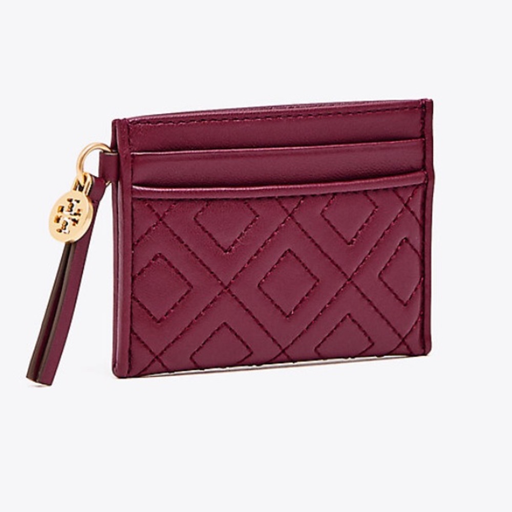 Tory Burch Fleming Slim Card Case. New